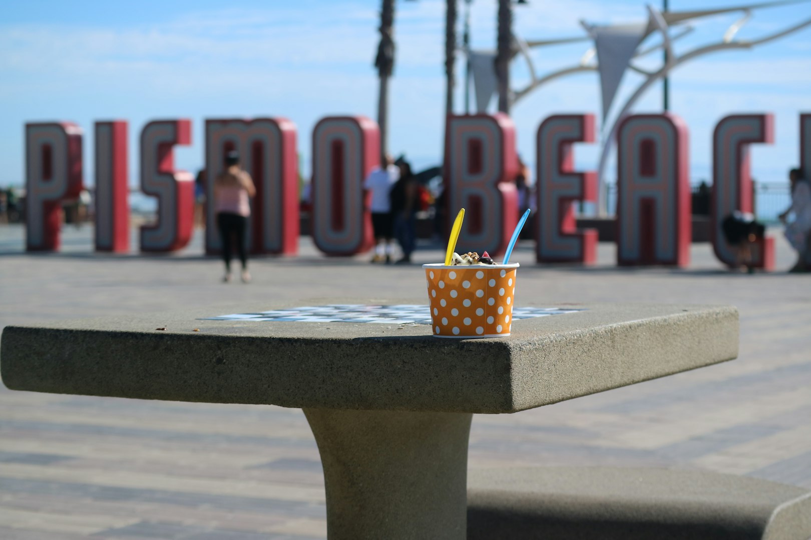 Pismo Beach Sign Picture